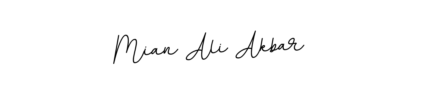 Also we have Mian Ali Akbar name is the best signature style. Create professional handwritten signature collection using BallpointsItalic-DORy9 autograph style. Mian Ali Akbar signature style 11 images and pictures png