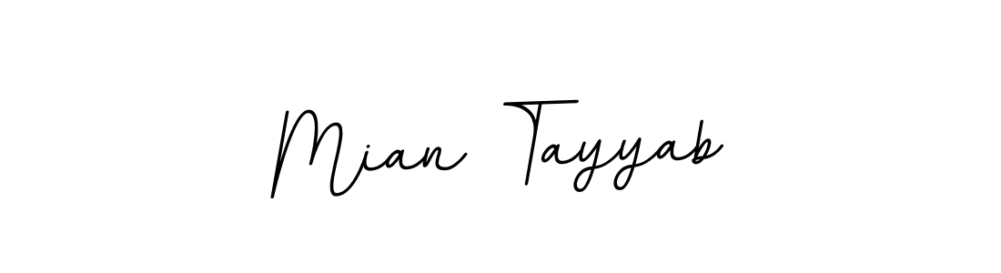 The best way (BallpointsItalic-DORy9) to make a short signature is to pick only two or three words in your name. The name Mian Tayyab include a total of six letters. For converting this name. Mian Tayyab signature style 11 images and pictures png
