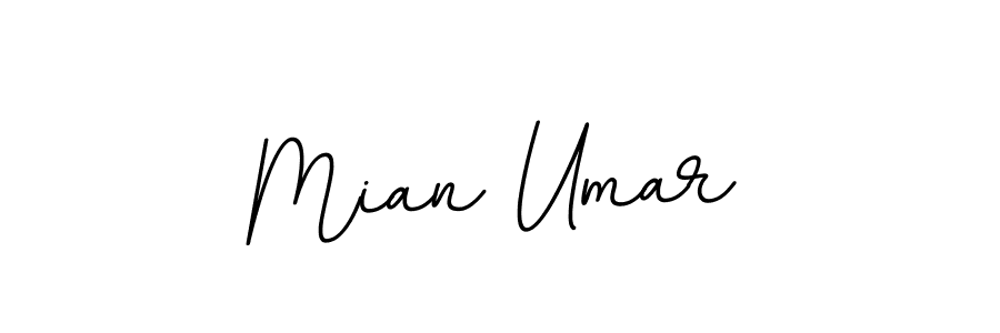 Design your own signature with our free online signature maker. With this signature software, you can create a handwritten (BallpointsItalic-DORy9) signature for name Mian Umar. Mian Umar signature style 11 images and pictures png