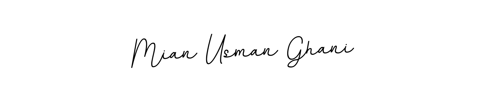 Create a beautiful signature design for name Mian Usman Ghani. With this signature (BallpointsItalic-DORy9) fonts, you can make a handwritten signature for free. Mian Usman Ghani signature style 11 images and pictures png