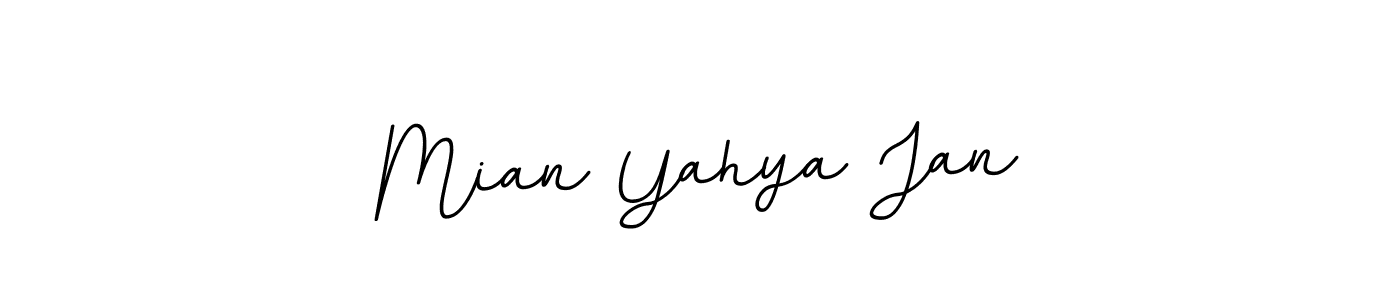This is the best signature style for the Mian Yahya Jan name. Also you like these signature font (BallpointsItalic-DORy9). Mix name signature. Mian Yahya Jan signature style 11 images and pictures png