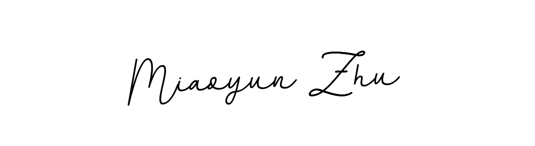 You should practise on your own different ways (BallpointsItalic-DORy9) to write your name (Miaoyun Zhu) in signature. don't let someone else do it for you. Miaoyun Zhu signature style 11 images and pictures png