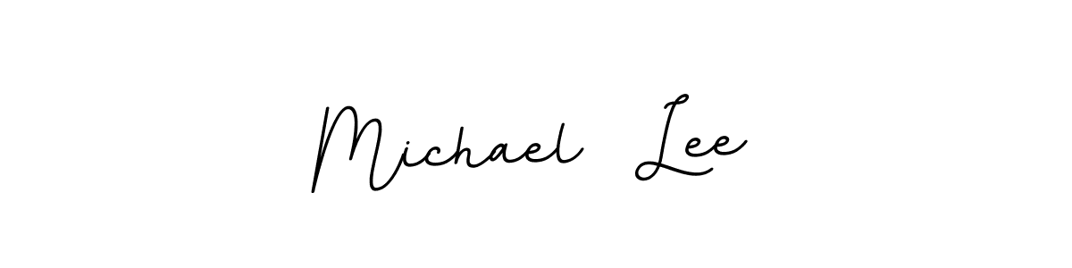 How to Draw Michael  Lee signature style? BallpointsItalic-DORy9 is a latest design signature styles for name Michael  Lee. Michael  Lee signature style 11 images and pictures png