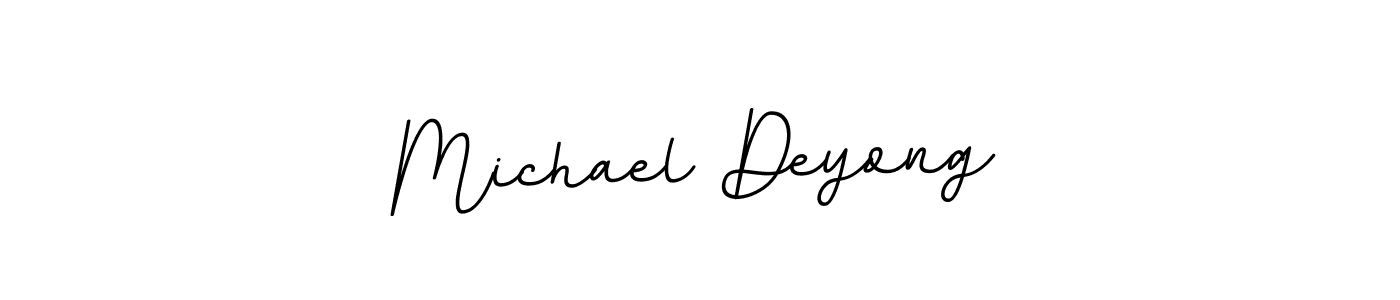 if you are searching for the best signature style for your name Michael Deyong. so please give up your signature search. here we have designed multiple signature styles  using BallpointsItalic-DORy9. Michael Deyong signature style 11 images and pictures png