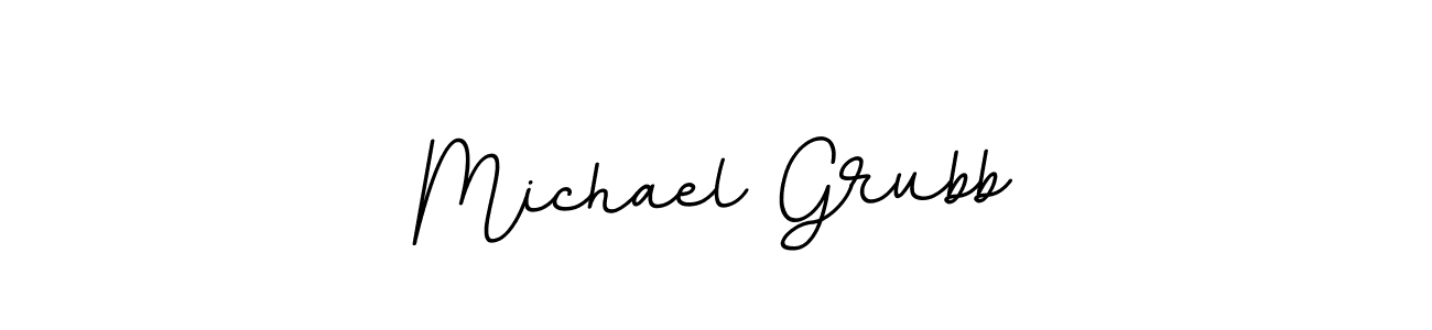 Michael Grubb stylish signature style. Best Handwritten Sign (BallpointsItalic-DORy9) for my name. Handwritten Signature Collection Ideas for my name Michael Grubb. Michael Grubb signature style 11 images and pictures png