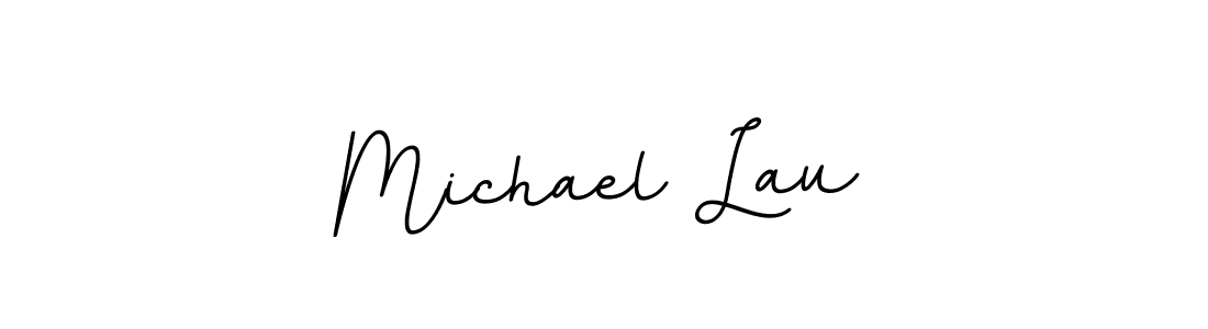 This is the best signature style for the Michael Lau name. Also you like these signature font (BallpointsItalic-DORy9). Mix name signature. Michael Lau signature style 11 images and pictures png