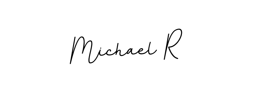 Make a beautiful signature design for name Michael R. Use this online signature maker to create a handwritten signature for free. Michael R signature style 11 images and pictures png