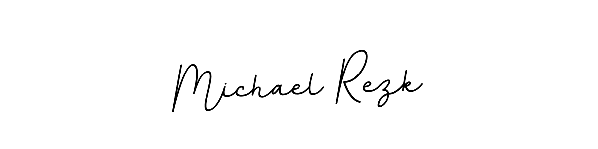 This is the best signature style for the Michael Rezk name. Also you like these signature font (BallpointsItalic-DORy9). Mix name signature. Michael Rezk signature style 11 images and pictures png