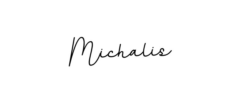 if you are searching for the best signature style for your name Michalis. so please give up your signature search. here we have designed multiple signature styles  using BallpointsItalic-DORy9. Michalis signature style 11 images and pictures png