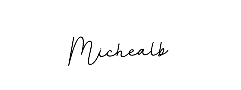 Also we have Michealb name is the best signature style. Create professional handwritten signature collection using BallpointsItalic-DORy9 autograph style. Michealb signature style 11 images and pictures png