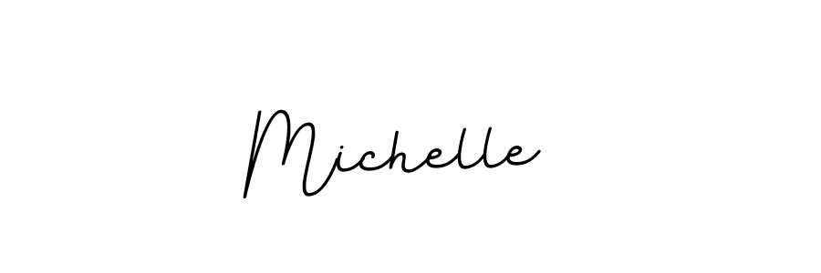 Use a signature maker to create a handwritten signature online. With this signature software, you can design (BallpointsItalic-DORy9) your own signature for name Michelle . Michelle  signature style 11 images and pictures png