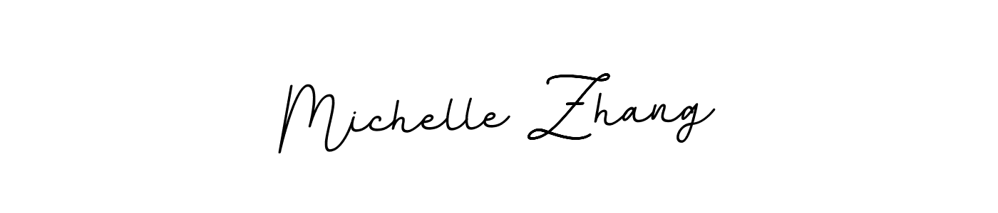 It looks lik you need a new signature style for name Michelle Zhang. Design unique handwritten (BallpointsItalic-DORy9) signature with our free signature maker in just a few clicks. Michelle Zhang signature style 11 images and pictures png