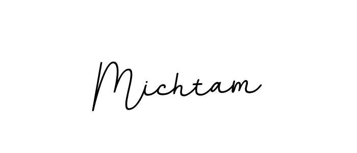 Make a beautiful signature design for name Michtam. Use this online signature maker to create a handwritten signature for free. Michtam signature style 11 images and pictures png