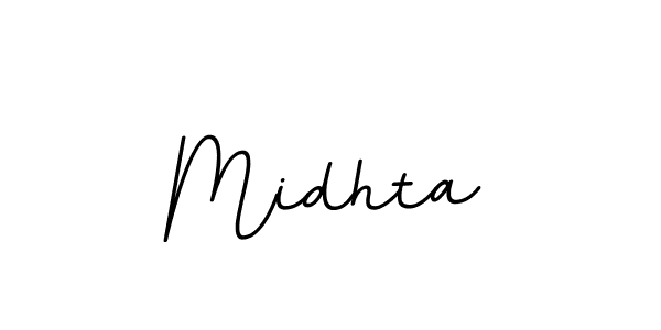 Similarly BallpointsItalic-DORy9 is the best handwritten signature design. Signature creator online .You can use it as an online autograph creator for name Midhta. Midhta signature style 11 images and pictures png