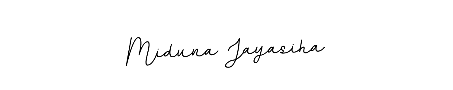 Also we have Miduna Jayasiha name is the best signature style. Create professional handwritten signature collection using BallpointsItalic-DORy9 autograph style. Miduna Jayasiha signature style 11 images and pictures png