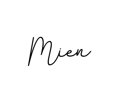 Mien stylish signature style. Best Handwritten Sign (BallpointsItalic-DORy9) for my name. Handwritten Signature Collection Ideas for my name Mien. Mien signature style 11 images and pictures png