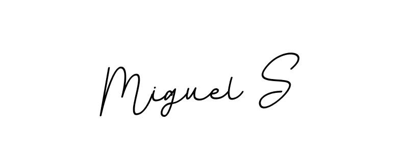 Best and Professional Signature Style for Miguel S. BallpointsItalic-DORy9 Best Signature Style Collection. Miguel S signature style 11 images and pictures png