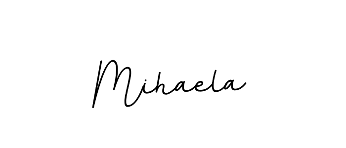 How to make Mihaela signature? BallpointsItalic-DORy9 is a professional autograph style. Create handwritten signature for Mihaela name. Mihaela signature style 11 images and pictures png