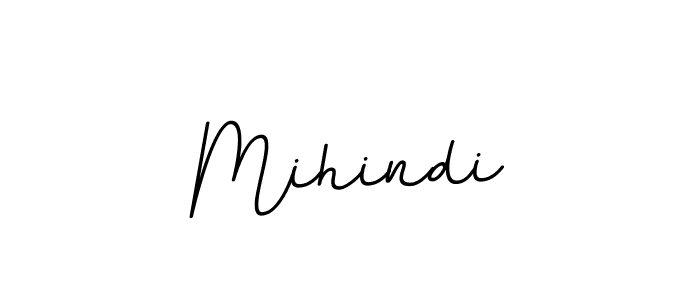 Mihindi stylish signature style. Best Handwritten Sign (BallpointsItalic-DORy9) for my name. Handwritten Signature Collection Ideas for my name Mihindi. Mihindi signature style 11 images and pictures png