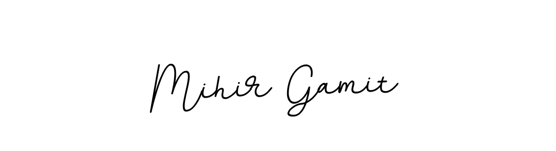 Also we have Mihir Gamit name is the best signature style. Create professional handwritten signature collection using BallpointsItalic-DORy9 autograph style. Mihir Gamit signature style 11 images and pictures png