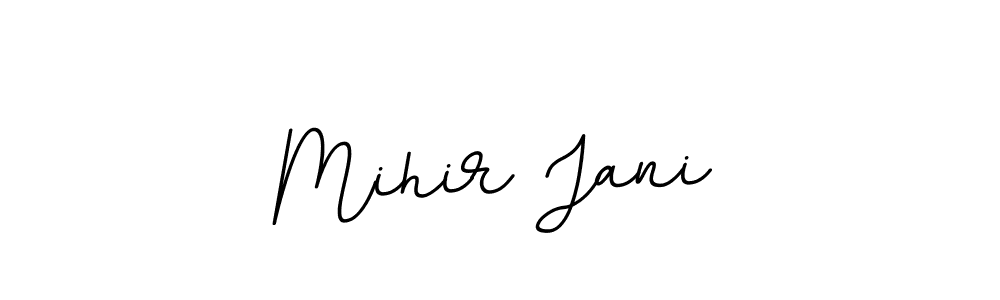 Make a beautiful signature design for name Mihir Jani. Use this online signature maker to create a handwritten signature for free. Mihir Jani signature style 11 images and pictures png