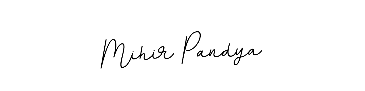 Make a beautiful signature design for name Mihir Pandya. Use this online signature maker to create a handwritten signature for free. Mihir Pandya signature style 11 images and pictures png