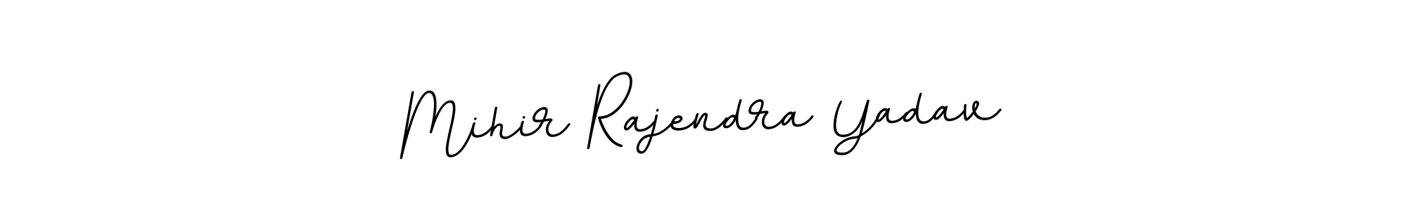 Create a beautiful signature design for name Mihir Rajendra Yadav. With this signature (BallpointsItalic-DORy9) fonts, you can make a handwritten signature for free. Mihir Rajendra Yadav signature style 11 images and pictures png