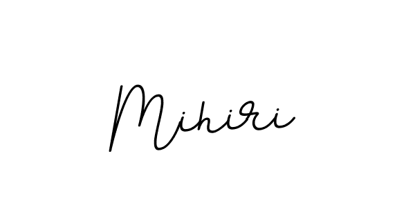 Design your own signature with our free online signature maker. With this signature software, you can create a handwritten (BallpointsItalic-DORy9) signature for name Mihiri. Mihiri signature style 11 images and pictures png