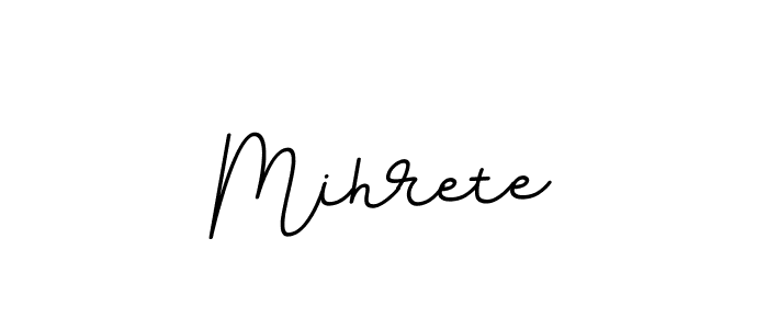 The best way (BallpointsItalic-DORy9) to make a short signature is to pick only two or three words in your name. The name Mihrete include a total of six letters. For converting this name. Mihrete signature style 11 images and pictures png