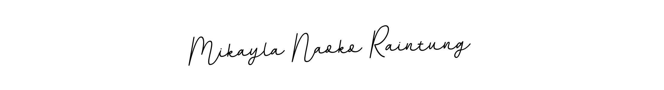 Also we have Mikayla Naoko Raintung name is the best signature style. Create professional handwritten signature collection using BallpointsItalic-DORy9 autograph style. Mikayla Naoko Raintung signature style 11 images and pictures png