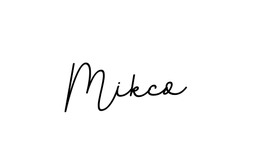 The best way (BallpointsItalic-DORy9) to make a short signature is to pick only two or three words in your name. The name Mikco include a total of six letters. For converting this name. Mikco signature style 11 images and pictures png