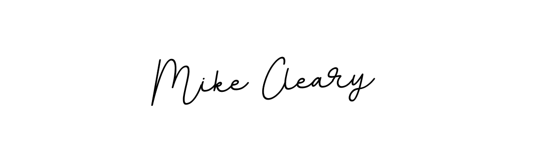 How to make Mike Cleary name signature. Use BallpointsItalic-DORy9 style for creating short signs online. This is the latest handwritten sign. Mike Cleary signature style 11 images and pictures png