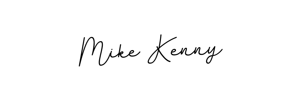 Mike Kenny stylish signature style. Best Handwritten Sign (BallpointsItalic-DORy9) for my name. Handwritten Signature Collection Ideas for my name Mike Kenny. Mike Kenny signature style 11 images and pictures png