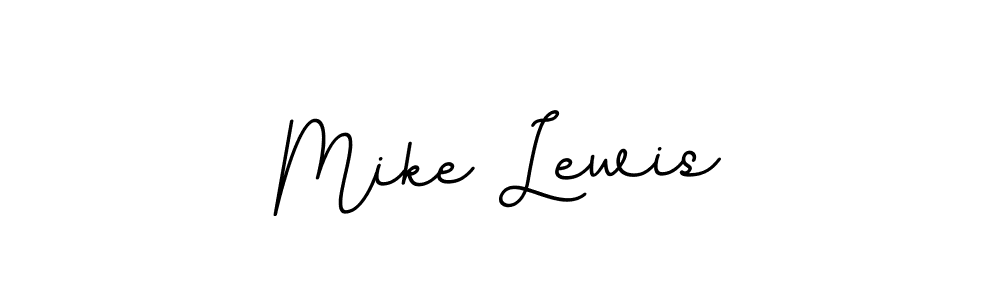 Mike Lewis stylish signature style. Best Handwritten Sign (BallpointsItalic-DORy9) for my name. Handwritten Signature Collection Ideas for my name Mike Lewis. Mike Lewis signature style 11 images and pictures png