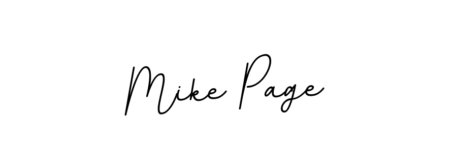 Also we have Mike Page name is the best signature style. Create professional handwritten signature collection using BallpointsItalic-DORy9 autograph style. Mike Page signature style 11 images and pictures png