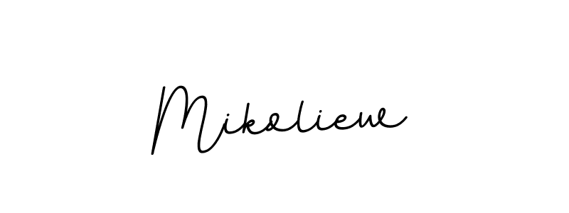 How to Draw Mikoliew signature style? BallpointsItalic-DORy9 is a latest design signature styles for name Mikoliew. Mikoliew signature style 11 images and pictures png