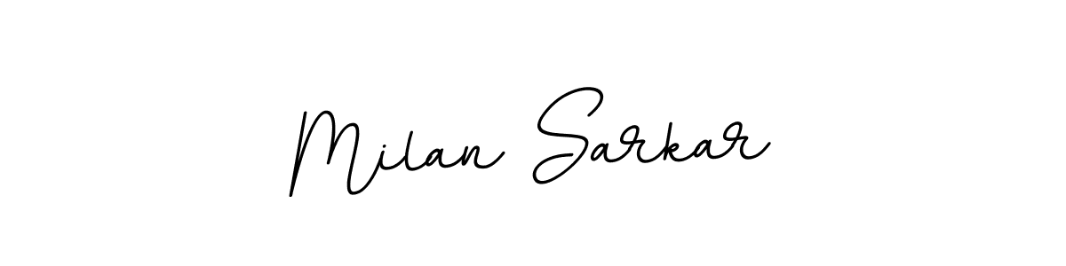 Similarly BallpointsItalic-DORy9 is the best handwritten signature design. Signature creator online .You can use it as an online autograph creator for name Milan Sarkar. Milan Sarkar signature style 11 images and pictures png