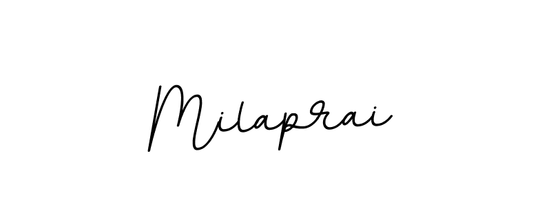 You should practise on your own different ways (BallpointsItalic-DORy9) to write your name (Milaprai) in signature. don't let someone else do it for you. Milaprai signature style 11 images and pictures png