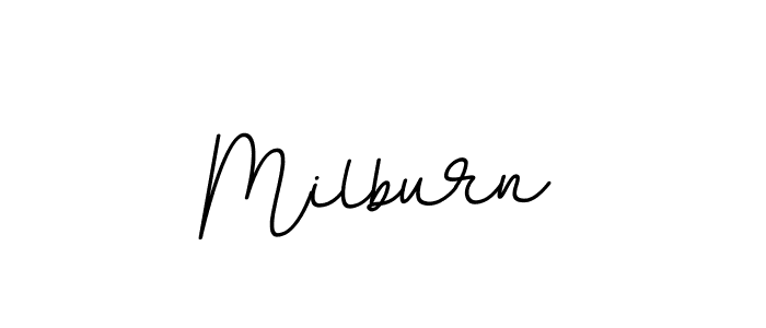 How to make Milburn signature? BallpointsItalic-DORy9 is a professional autograph style. Create handwritten signature for Milburn name. Milburn signature style 11 images and pictures png
