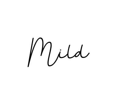 You should practise on your own different ways (BallpointsItalic-DORy9) to write your name (Mild) in signature. don't let someone else do it for you. Mild signature style 11 images and pictures png