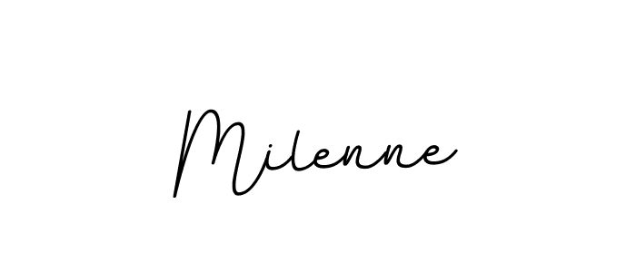 Similarly BallpointsItalic-DORy9 is the best handwritten signature design. Signature creator online .You can use it as an online autograph creator for name Milenne. Milenne signature style 11 images and pictures png
