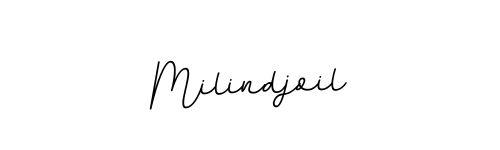 This is the best signature style for the Milindjoil name. Also you like these signature font (BallpointsItalic-DORy9). Mix name signature. Milindjoil signature style 11 images and pictures png