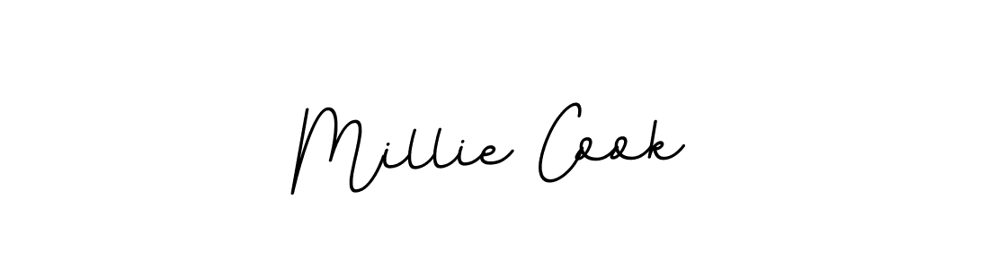 Millie Cook stylish signature style. Best Handwritten Sign (BallpointsItalic-DORy9) for my name. Handwritten Signature Collection Ideas for my name Millie Cook. Millie Cook signature style 11 images and pictures png