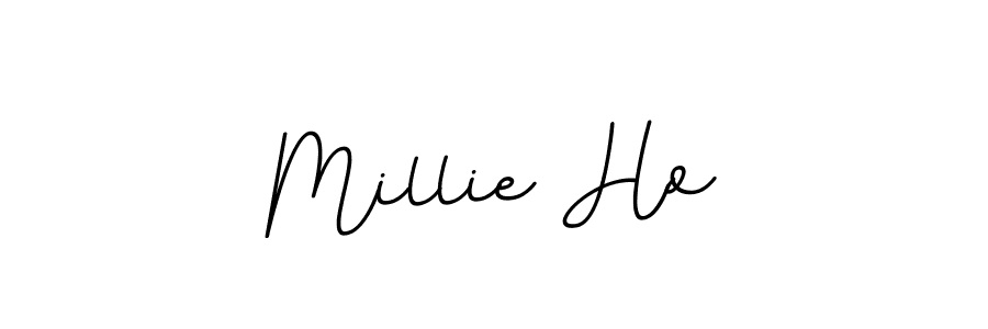 How to Draw Millie Ho signature style? BallpointsItalic-DORy9 is a latest design signature styles for name Millie Ho. Millie Ho signature style 11 images and pictures png