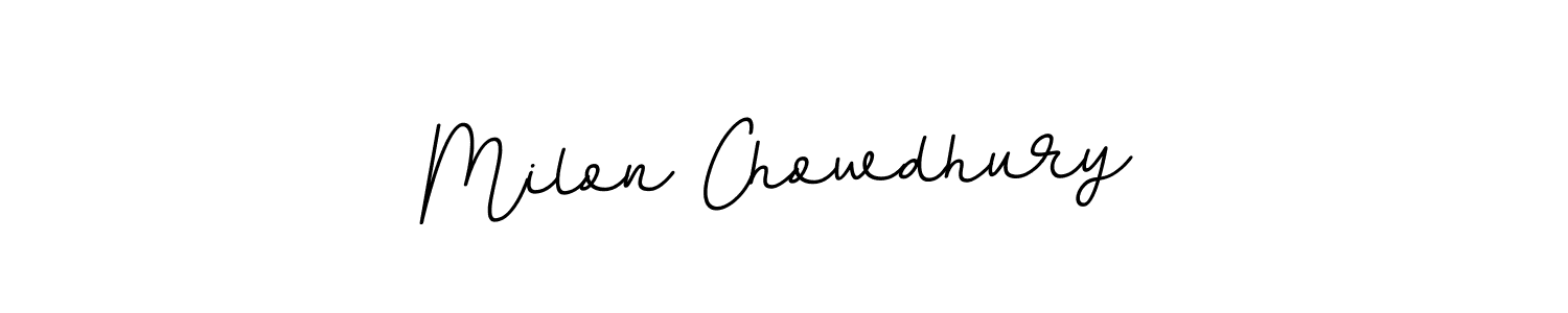 You should practise on your own different ways (BallpointsItalic-DORy9) to write your name (Milon Chowdhury) in signature. don't let someone else do it for you. Milon Chowdhury signature style 11 images and pictures png