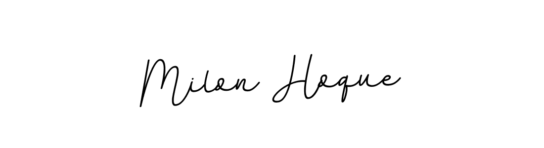 Also You can easily find your signature by using the search form. We will create Milon Hoque name handwritten signature images for you free of cost using BallpointsItalic-DORy9 sign style. Milon Hoque signature style 11 images and pictures png