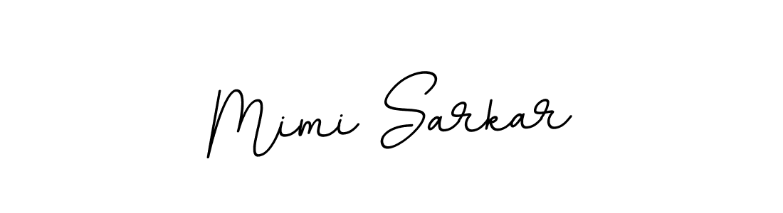 How to make Mimi Sarkar name signature. Use BallpointsItalic-DORy9 style for creating short signs online. This is the latest handwritten sign. Mimi Sarkar signature style 11 images and pictures png