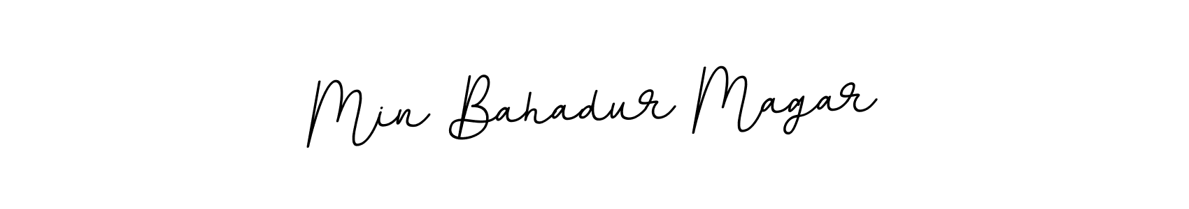 You can use this online signature creator to create a handwritten signature for the name Min Bahadur Magar. This is the best online autograph maker. Min Bahadur Magar signature style 11 images and pictures png