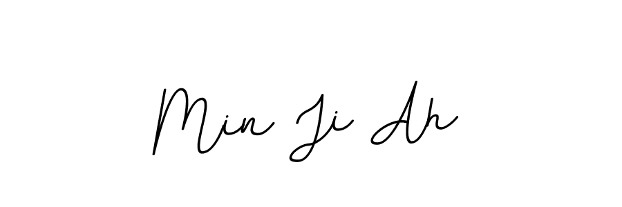 Also You can easily find your signature by using the search form. We will create Min Ji Ah name handwritten signature images for you free of cost using BallpointsItalic-DORy9 sign style. Min Ji Ah signature style 11 images and pictures png