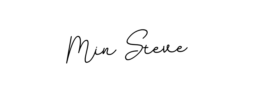 Similarly BallpointsItalic-DORy9 is the best handwritten signature design. Signature creator online .You can use it as an online autograph creator for name Min Steve. Min Steve signature style 11 images and pictures png